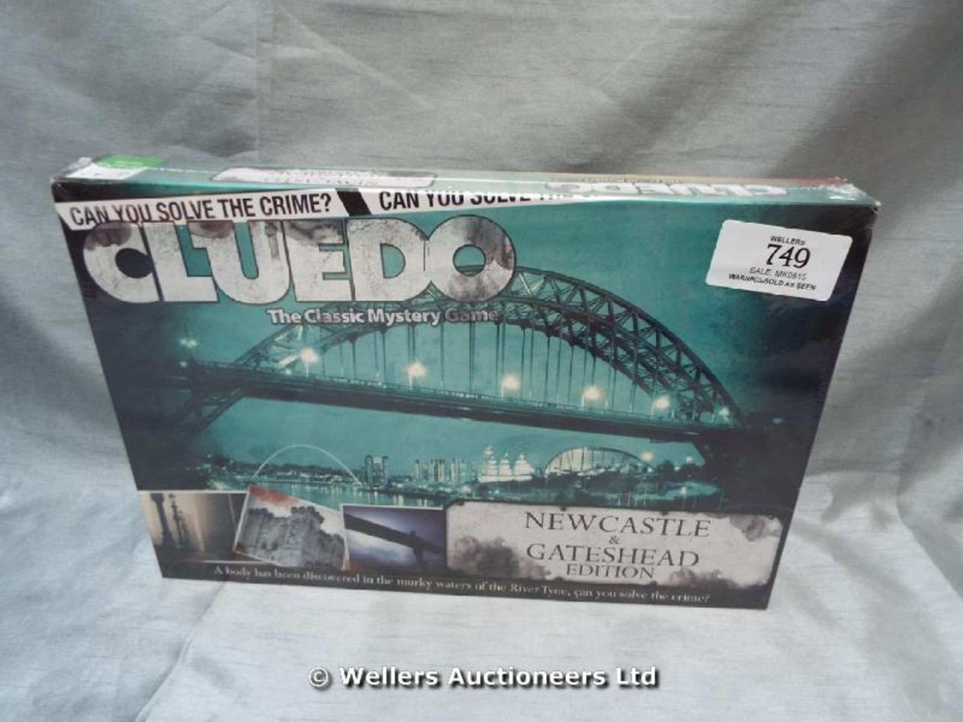 *CLUEDO NEWCASTLE AND GATESHEAD EDITION / GRADE: NEW / SEALED (DC2)[MK070515-1749}