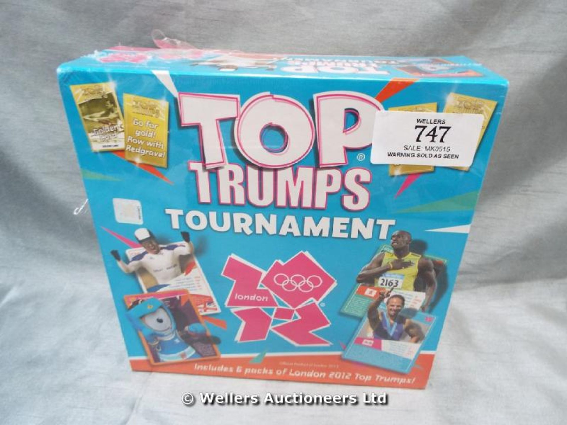 *TOP TRUMPS TOURNAMENT 2012 BOARD GAME / GRADE: NEW / SEALED (DC2)[MK070515-1747}