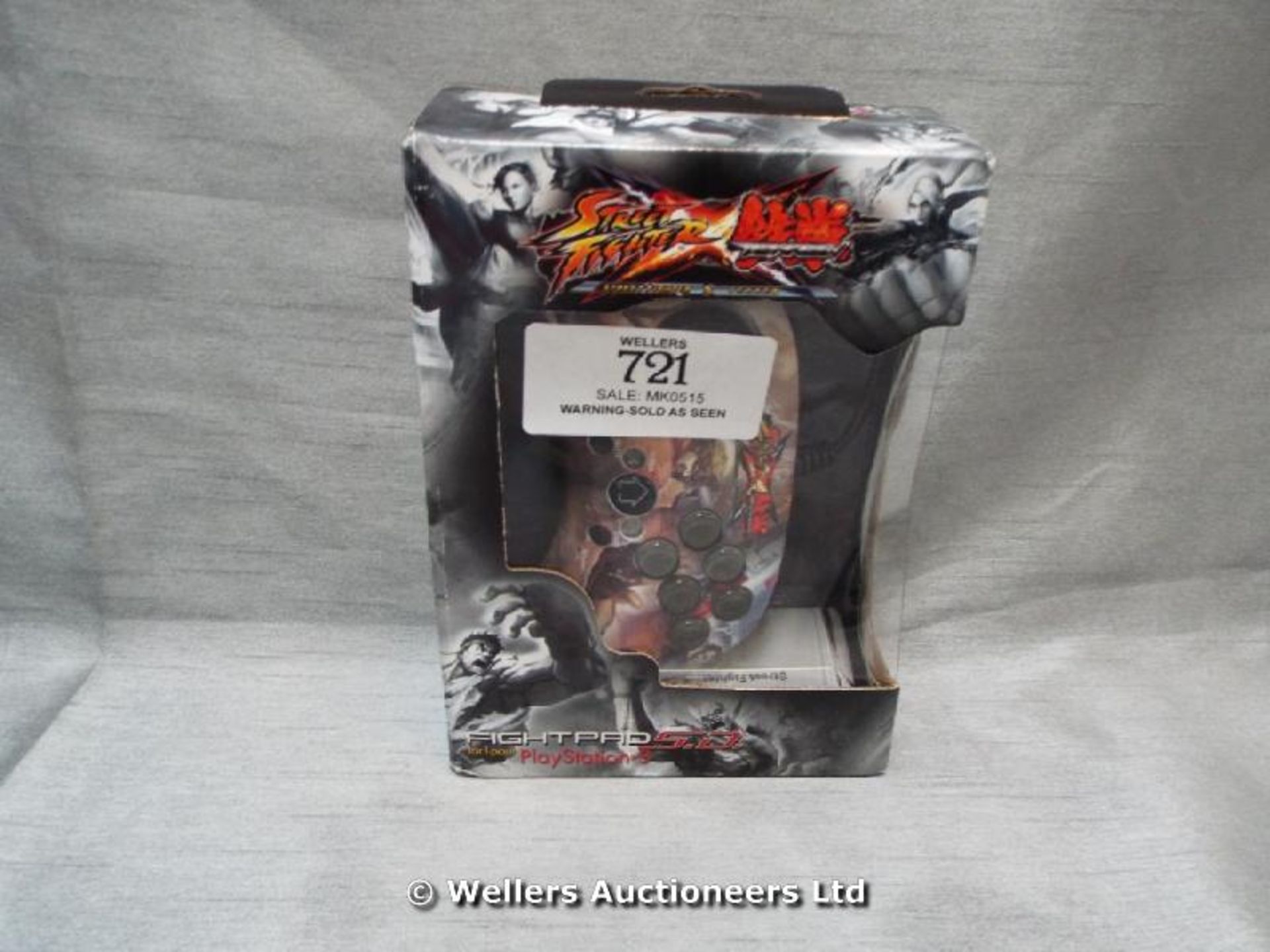 *STREET FIGHTER FIGHTPAD 5.0 FOR PS3 / GRADE: UNCLAIMED PROPERTY / BOXED (DC2)[MK070515-1721}