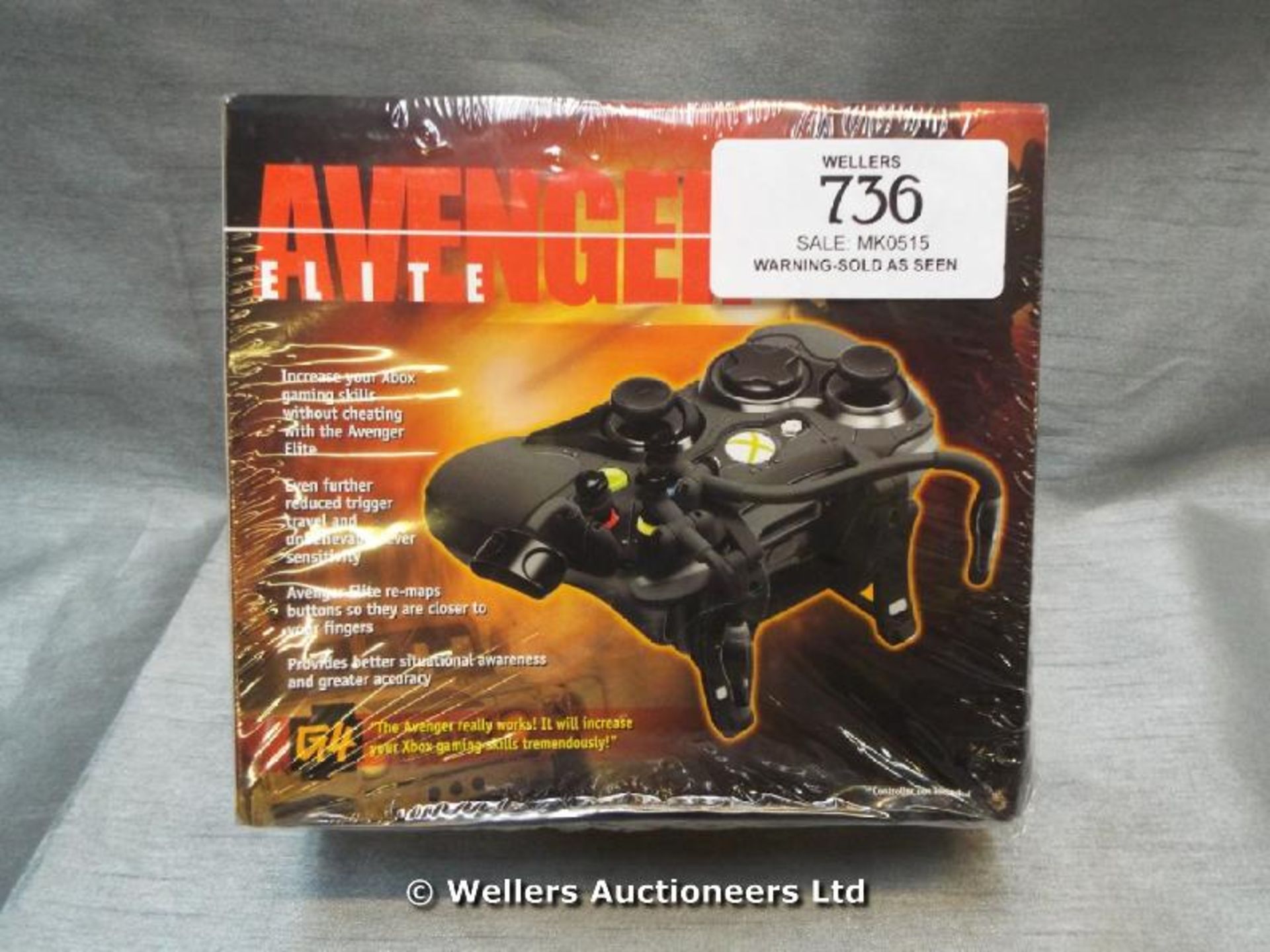 *AVENGER ELITE XBOX 360 CONTROLLER MODIFICATION / GRADE: NEW / SEALED (DC2)[MK070515-1736}