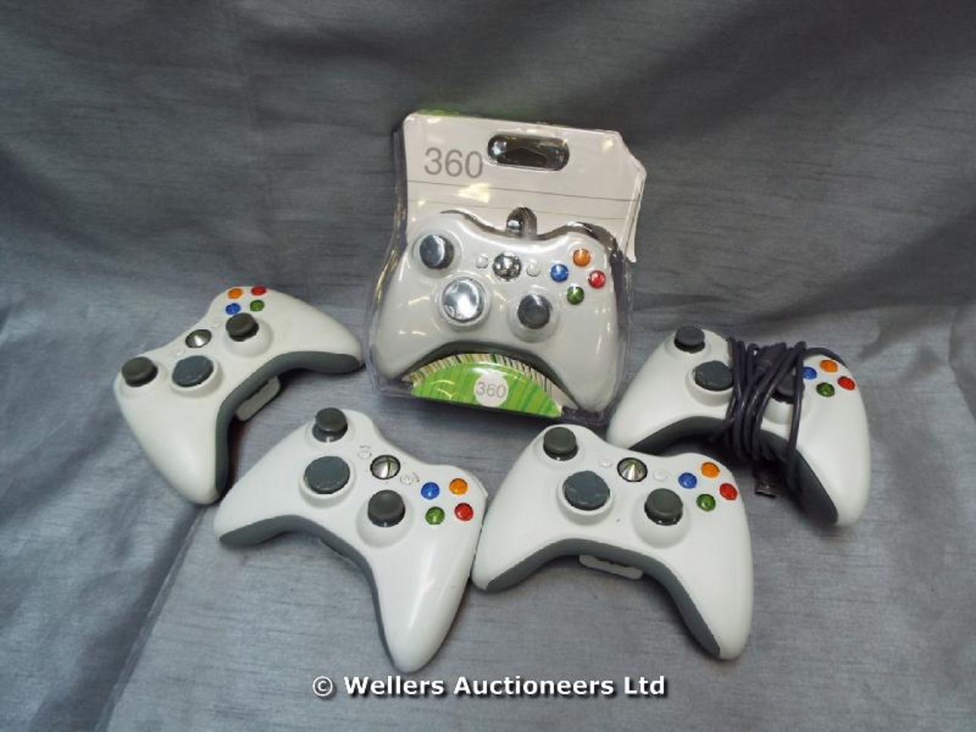 *X5 CONTROLLERS FOR XBOX 360 / GRADE: UNCLAIMED PROPERTY / UNBOXED (DC2)[MK070515-1739}