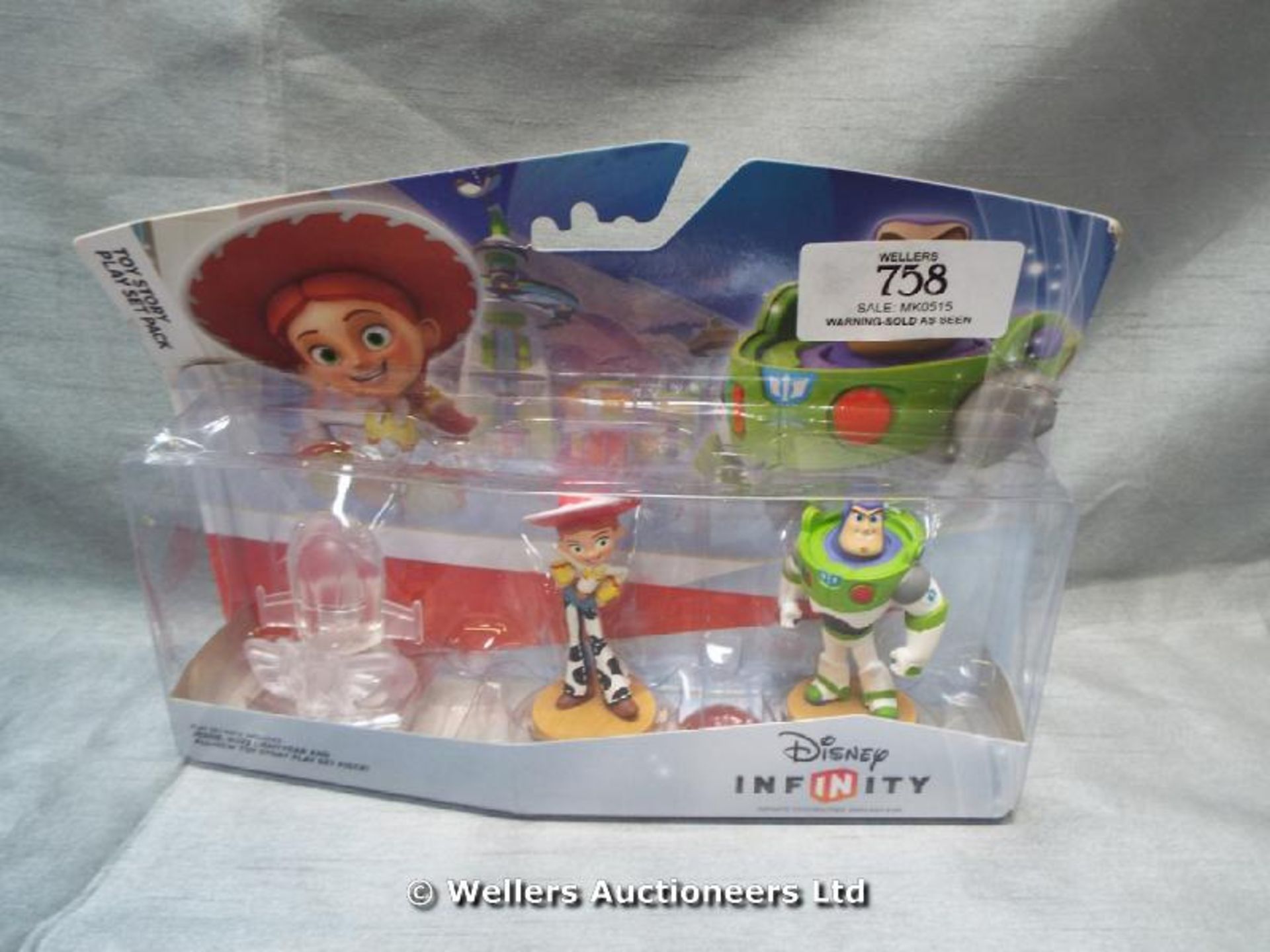 *DISNEY INFINITY TOY STORY FIGURE PACK / GRADE: UNCLAIMED PROPERTY / BOXED (DC2)[MK070515-1758}