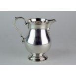 A silver milk jar, Birmingham 1924, 170g