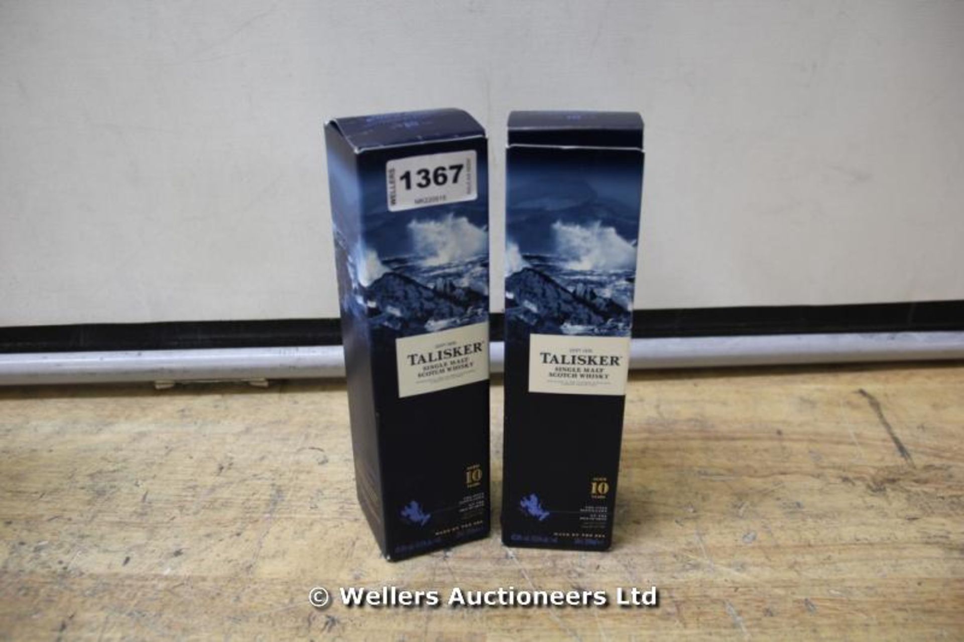 *X2 TALISKER 10YO 20CL / GRADE: UNCLAIMED PROPERTY / BOXED (DC2)[MK220515-1367}