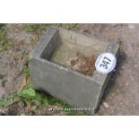 *A STONE PLANTER MADE FROM YORKSTONE COPING, 370 LONG