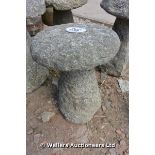 *A CORNISH GRANITE STADDLE STONE, 600 HIGH