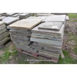 *A PALLET OF YORKSTONE, APPROX 13 SQUARE METRES