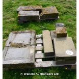*TWO PALLETS OF STONE STEPS (A/F)