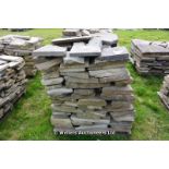 *A PALLET OF YORKSTONE CRAZY PAVING, APPROX 15 SQUARE METRES