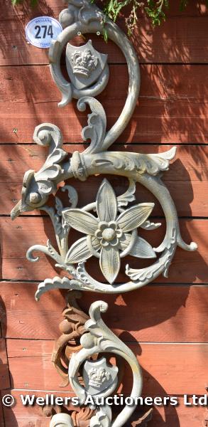 *A SELECTION OF THREE VICTORIAN OR LATER FOUNDRY MOULDS (ONE ALUMINIUM, ONE CAST IRON)