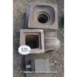 *A RIDGE TILE AND DRAIN FITTINGS