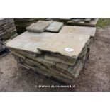 *A PALLET OF YORKSTONE, APPROX 11 SQUARE METRES