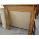 *A SIMPLE PINE FIRE SURROUND, 1300 X 1270