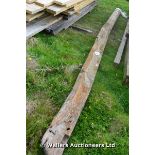 *AN OLD OAK TIE BEAM, 5300