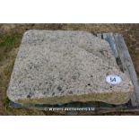 *A GRANITE BLOCK, 850 X 880 X 300