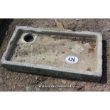 *A STONE SINK, 820 X 430 X 100