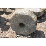 *A CORNISH GRANITE OCTAGONAL MILLSTONE, 700 HIGH