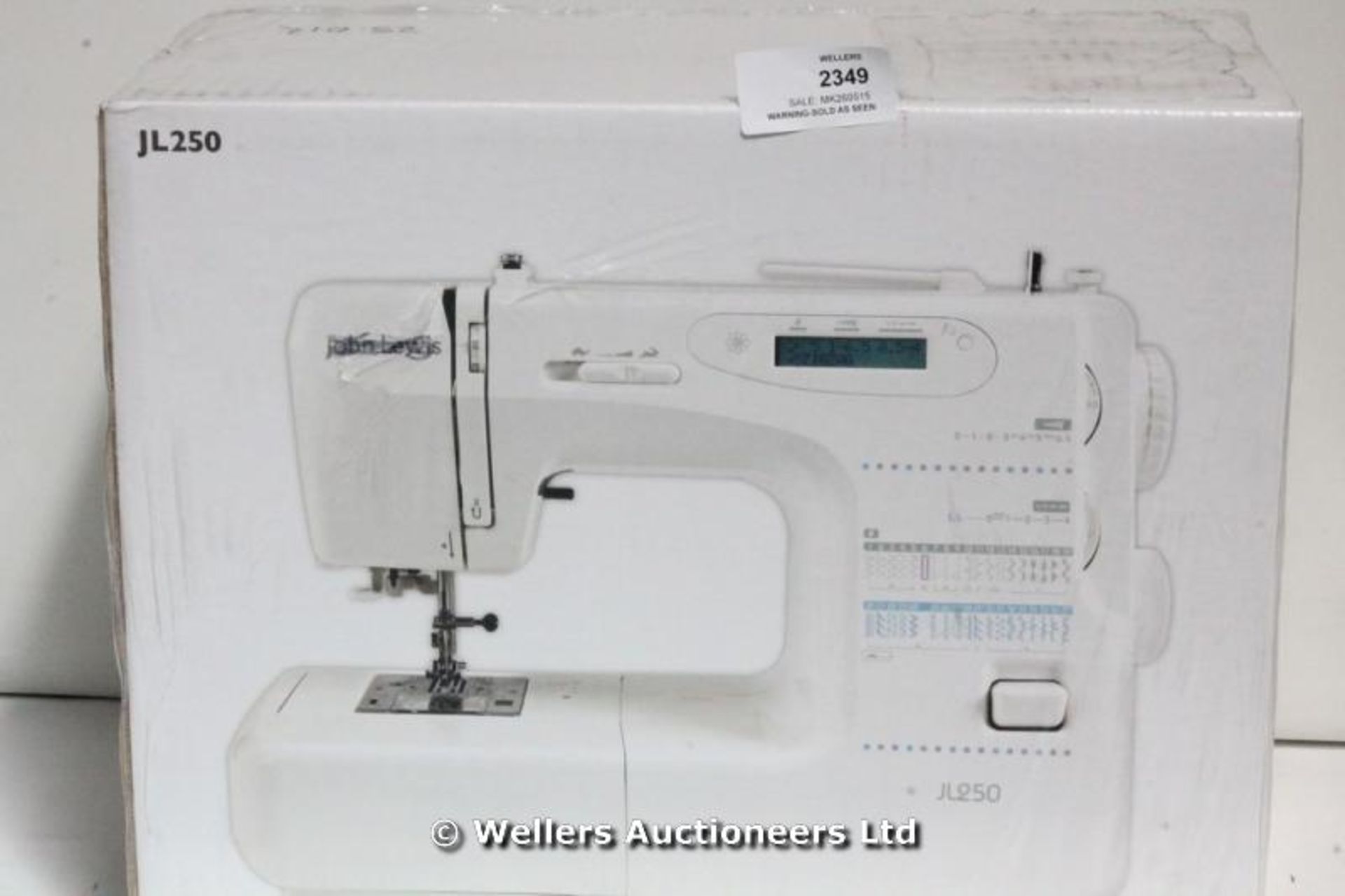 *JL250 SEWING MACHINE / GRADE: NEW / BOXED (DC3) {#1162 [MK260515-2349}