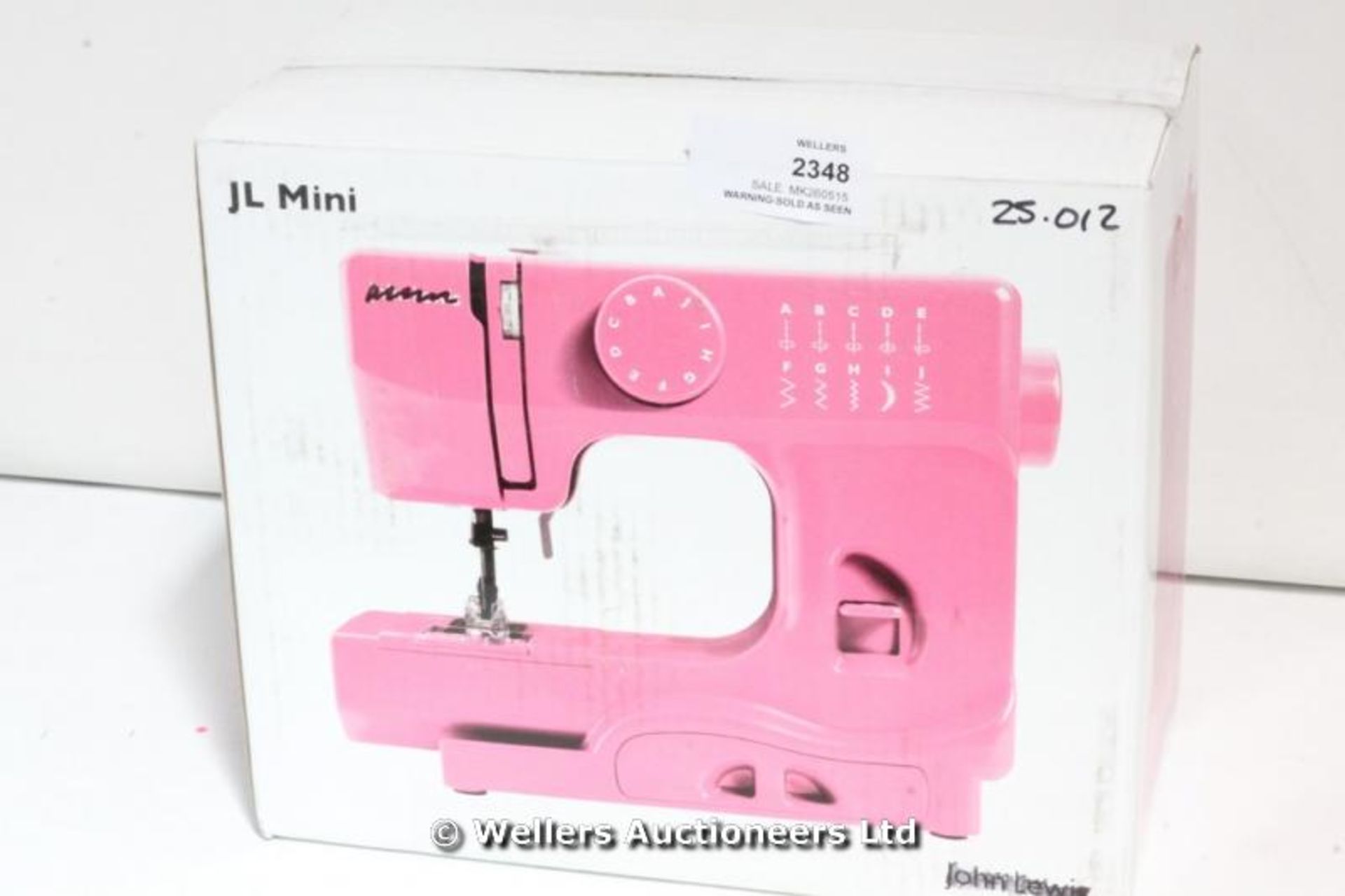 *JL MINI SEWING MACHINE / GRADE: NEW / BOXED (DC2) {#1162 [MK260515-2348}