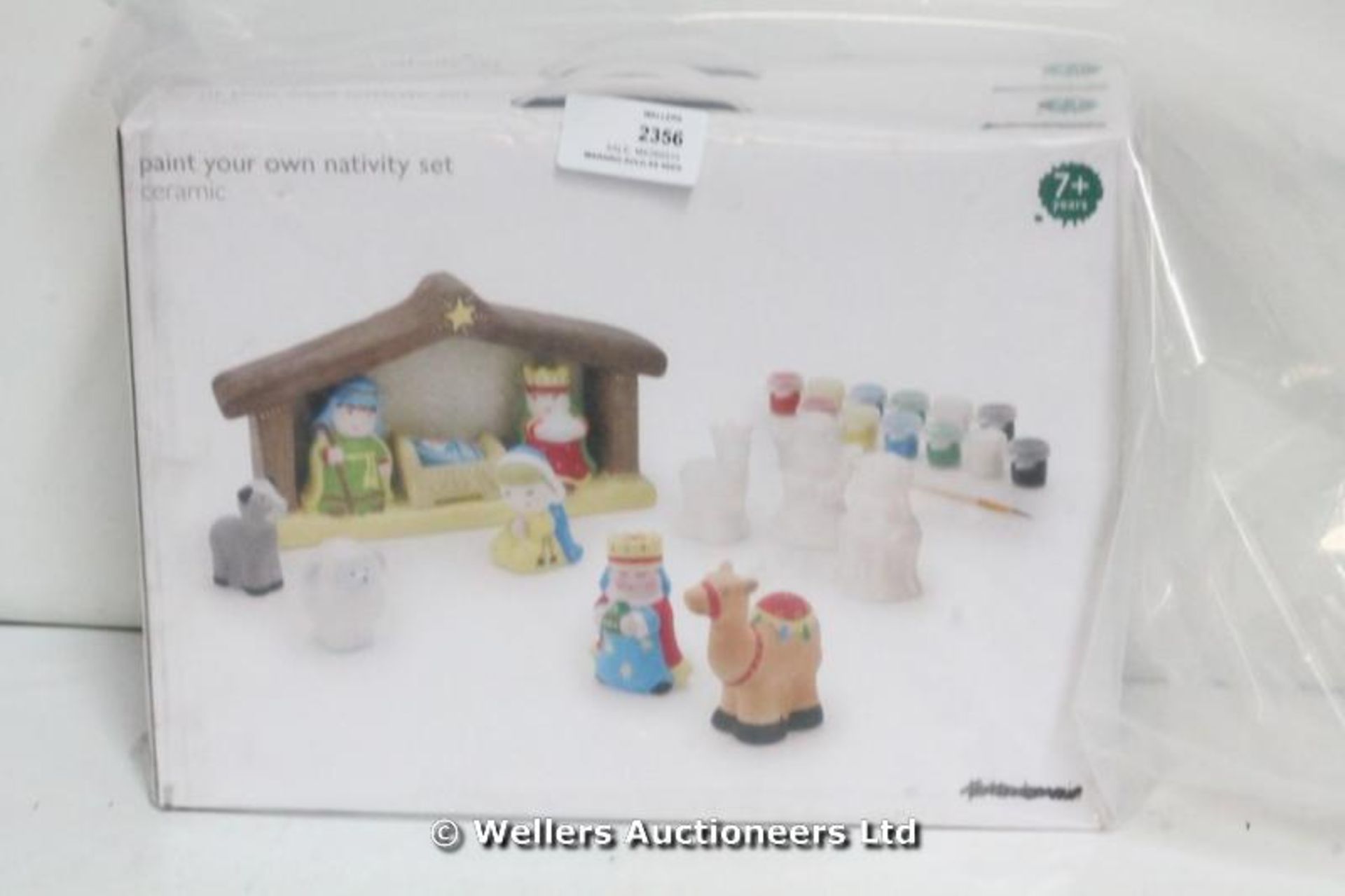 *X2 PAINT YOUR OWN NATIVITY SET / GRADE: NEW / BOXED (DC3) {#1162 [MK260515-2356}