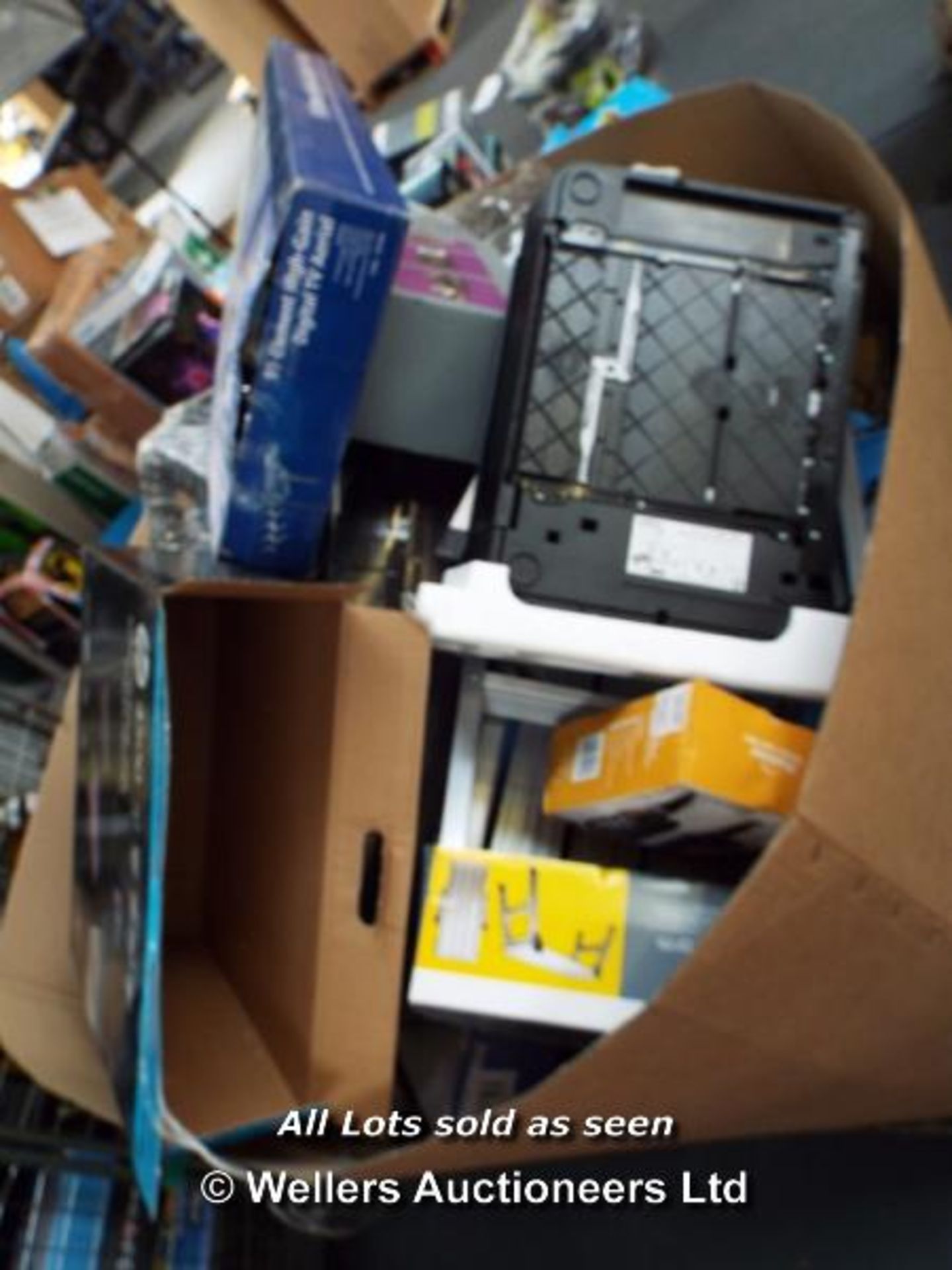 *1X MIXED PALLET OF  APPROX  20X   MIXED ELECTRICAL, HOUSEHOLD ITEMS INCLUDING NIKKAI 91-ELEMENT