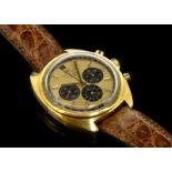 Gentlemen's 18ct yellow gold cased Movado Datron HS360 wristwatch, 31 jewel automatic chronograph