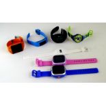 *Selection of digital, rubber strapped wristwatches, including Samsung (Lot subject to VAT)