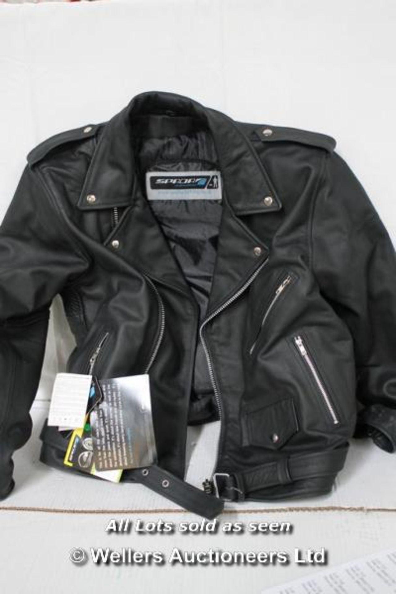 SPADA LEATHER JACKET / GRADE: UNCLAIMED PROPERTY / UNBOXED (DC3){YT00749495GB-AUTO}[MK010815]