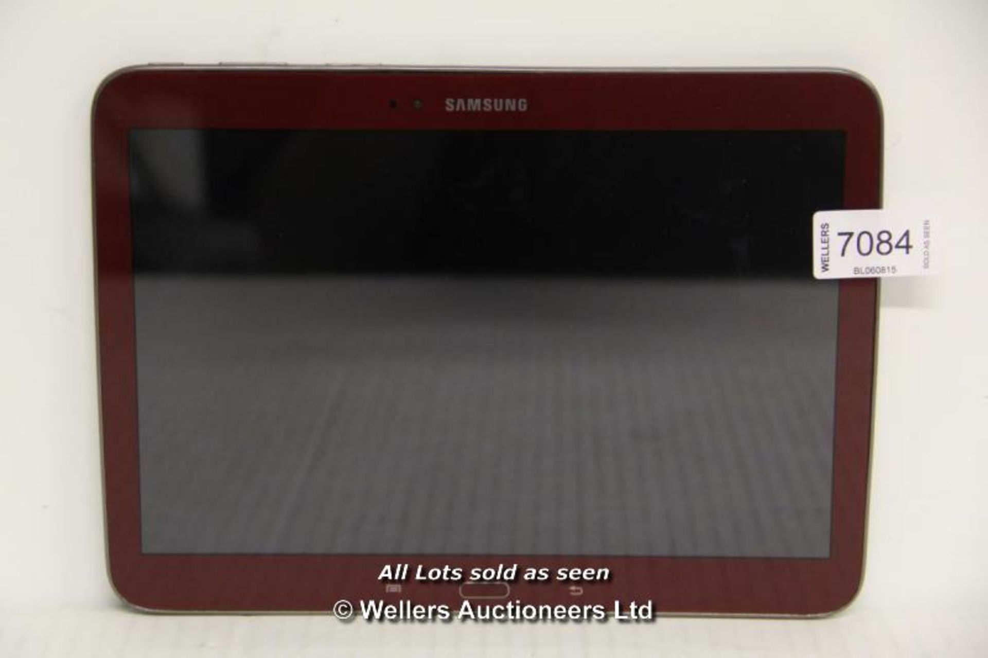 SAMSUNG GALAXY TAB 3 10.1" RED TABLET / WITHOUT OPERATING SYSTEM O/S / WITH BATTERY / WITHOUT