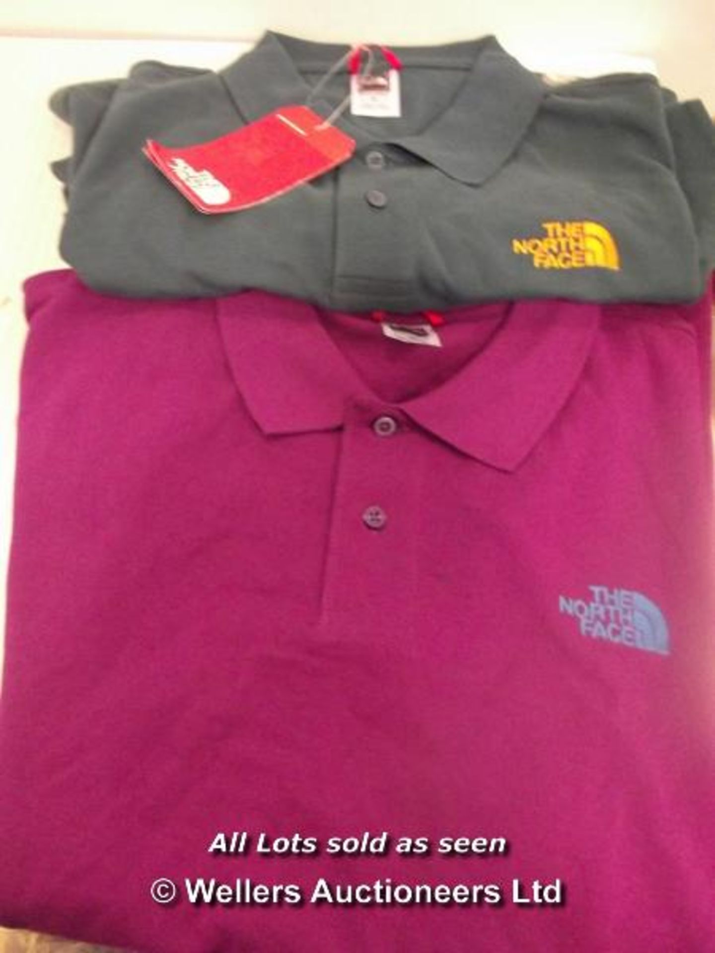 9X THE NORTH FACE POLOS (MOST WITH TAGS) / GRADE: RETURNS / UNBOXED (DC2) {#90815 [BL090815-9224}