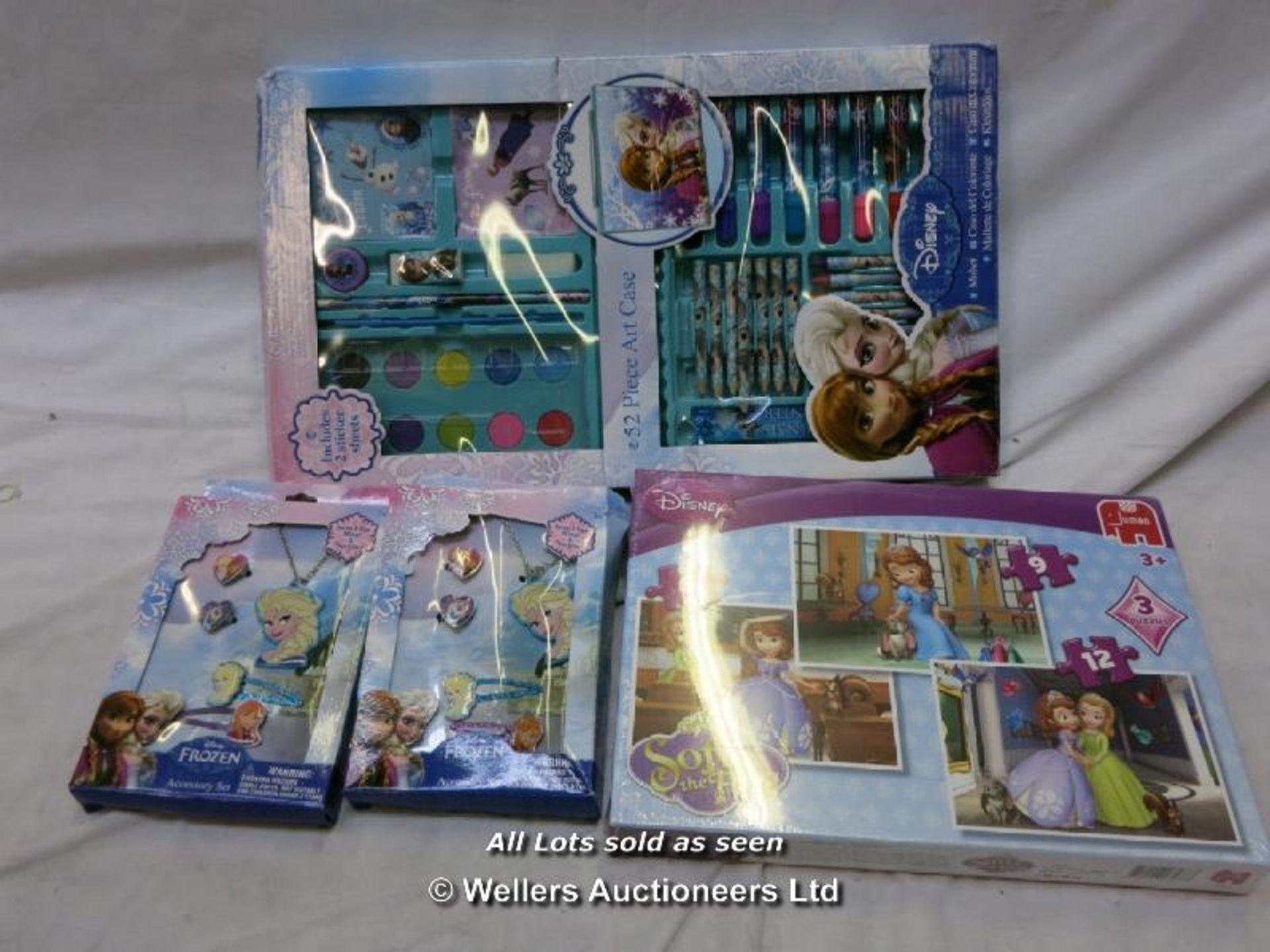 10X FROZEN AND DISNEY PRINCESS TOYS / GRADE: UNCLAIMED PROPERTY / UNBOXED (DC3){YT0087450GB[