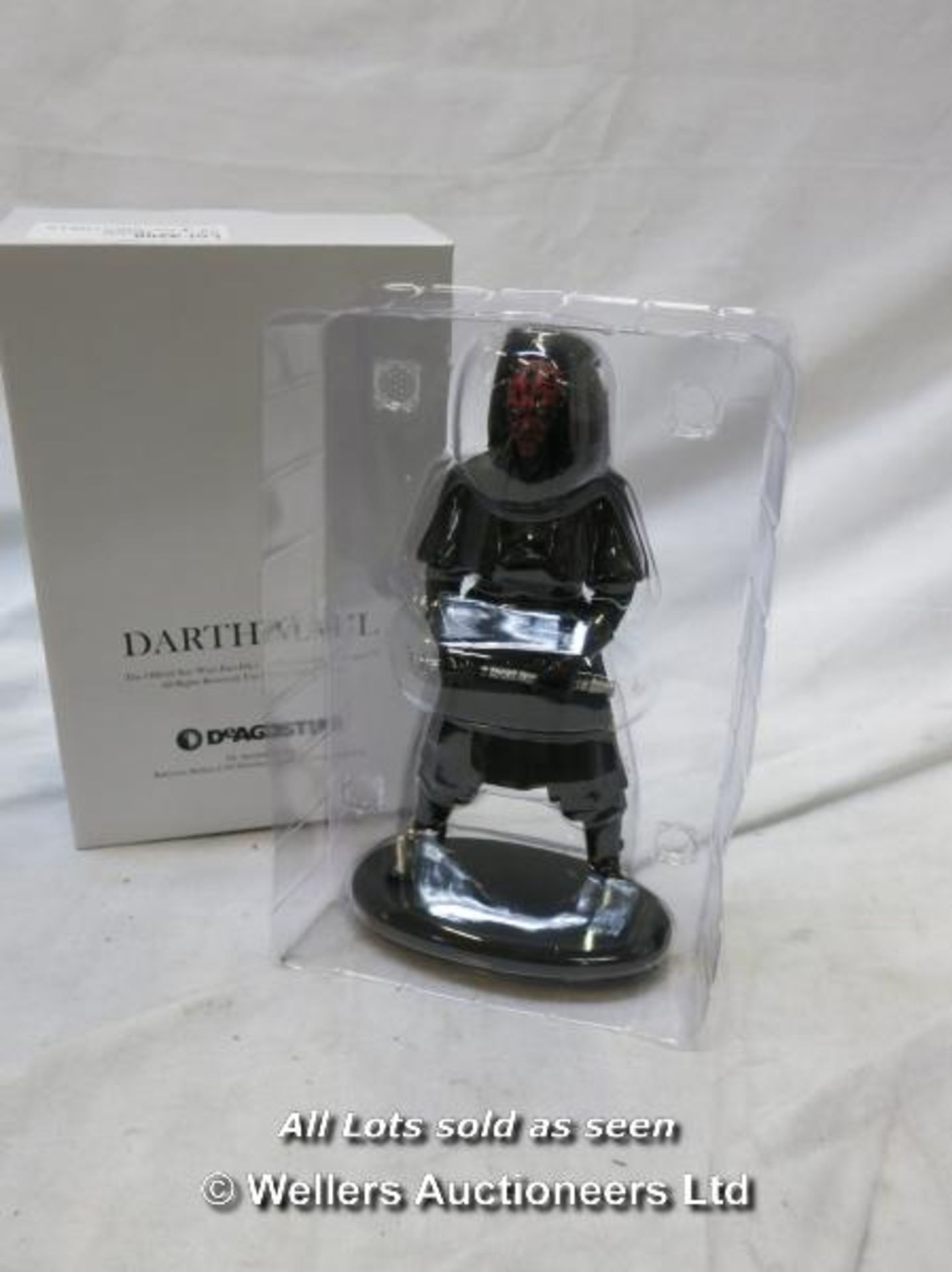 DEAGOSTINI DARTH MAUL FIGURINE / GRADE: UNCLAIMED PROPERTY / BOXED (DC2){YT0087450GB[MK310815]