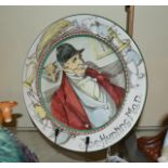 A Royal Doulton plate, series ware, 'The Hunting Man', D3349