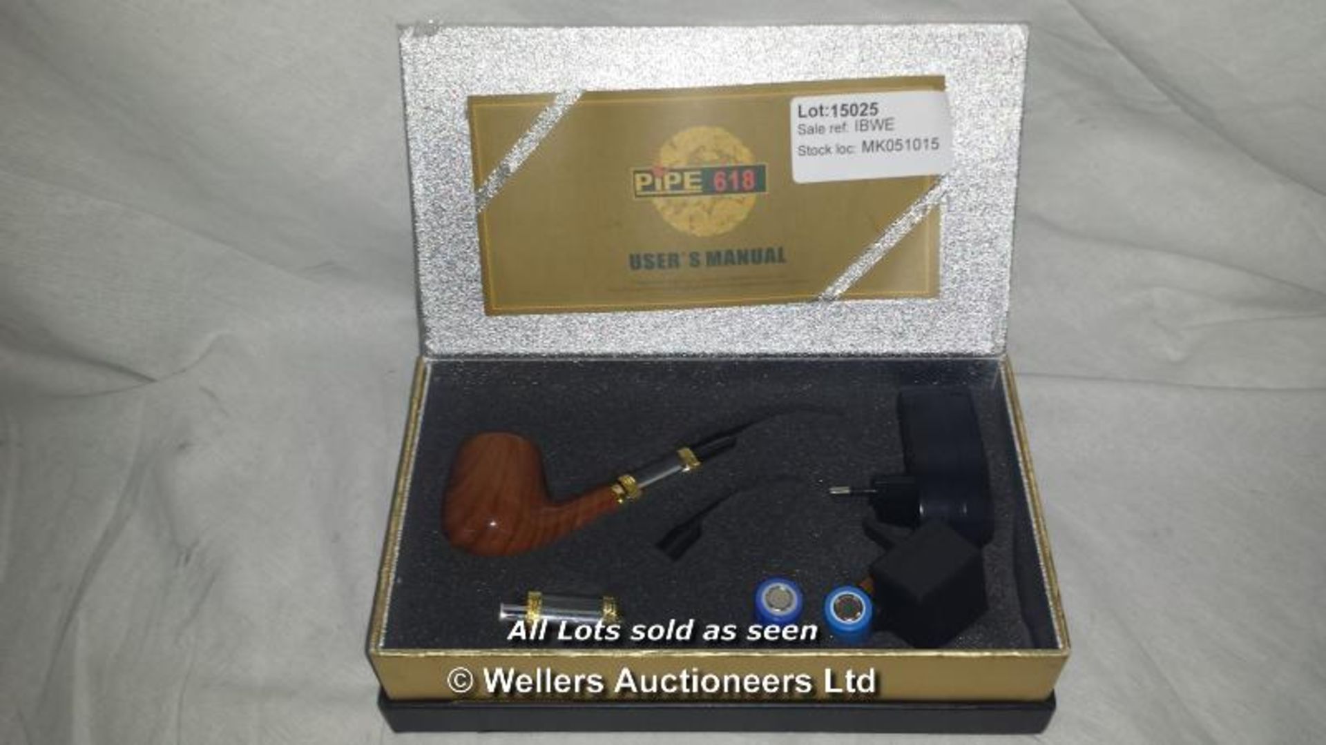 PIPE 618 OH E-PIPE (THIS LOT IS FOR DELIVERY ONLY) / GRADE: UNCLAIMED PROPERTY / BOXED (DC1) {