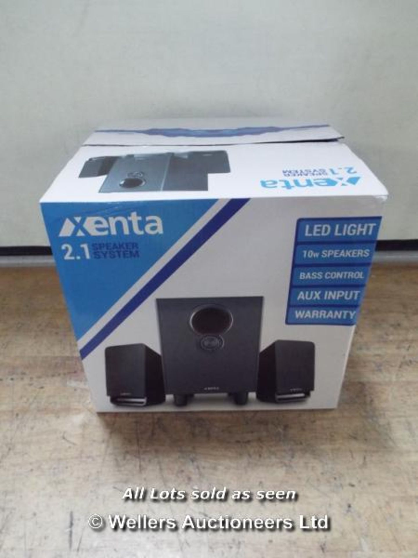 XENTA 2.1 SPEAKER SYSTEM  / GRADE: RETURNS / BOXED (DC3) [MK081015]