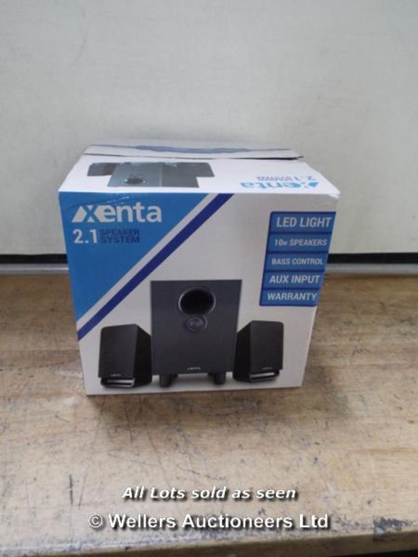 XENTA 2.1 SPEAKER SYSTEM  / GRADE: RETURNS / BOXED (DC3) [MK081015]