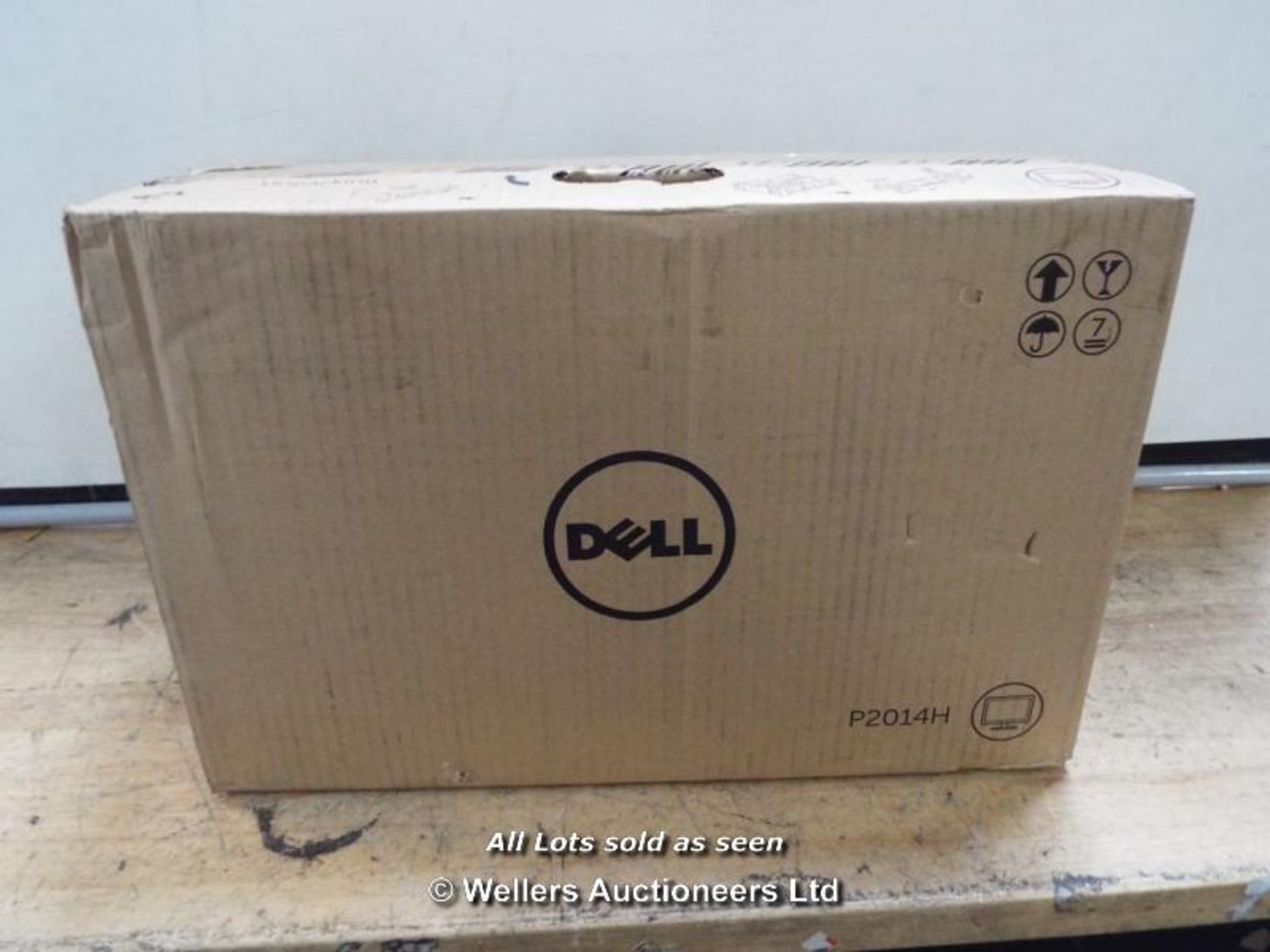 DELL PROFESSIONAL P2014H 49.4CM(19.5 INCH) LED MONITOR VGA DVI-D DP (1600X900) BLACK UK  / GRADE: