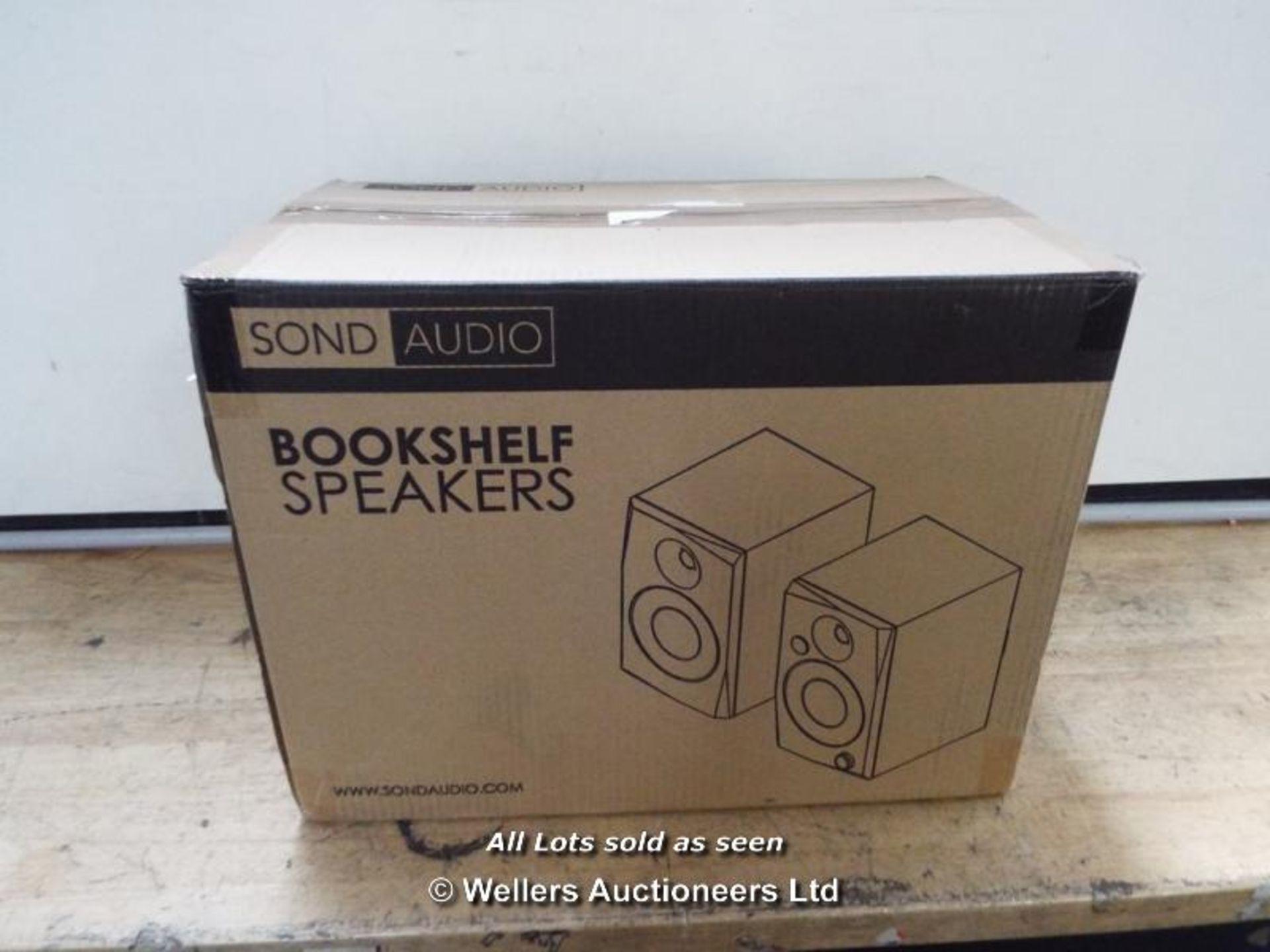 SOND AUDIO ACTIVE BOOKSHELF SPEAKERS  / GRADE: RETURNS / BOXED (DC3) [MK081015]