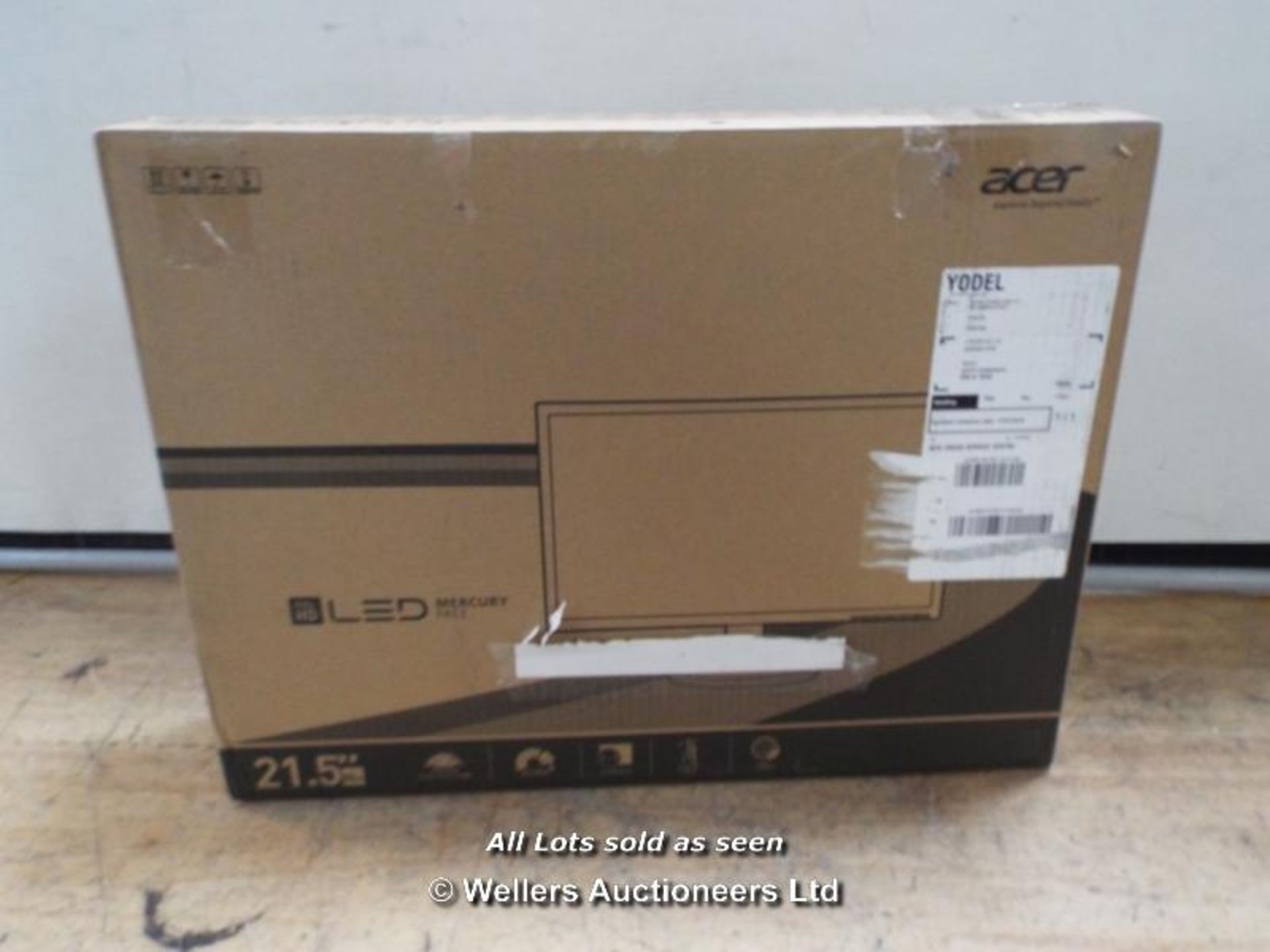 ACER G226HQLBBD 21.5" LED LCD DVI MONITOR  / GRADE: RETURNS / UNBOXED (DC4) [MK081015]