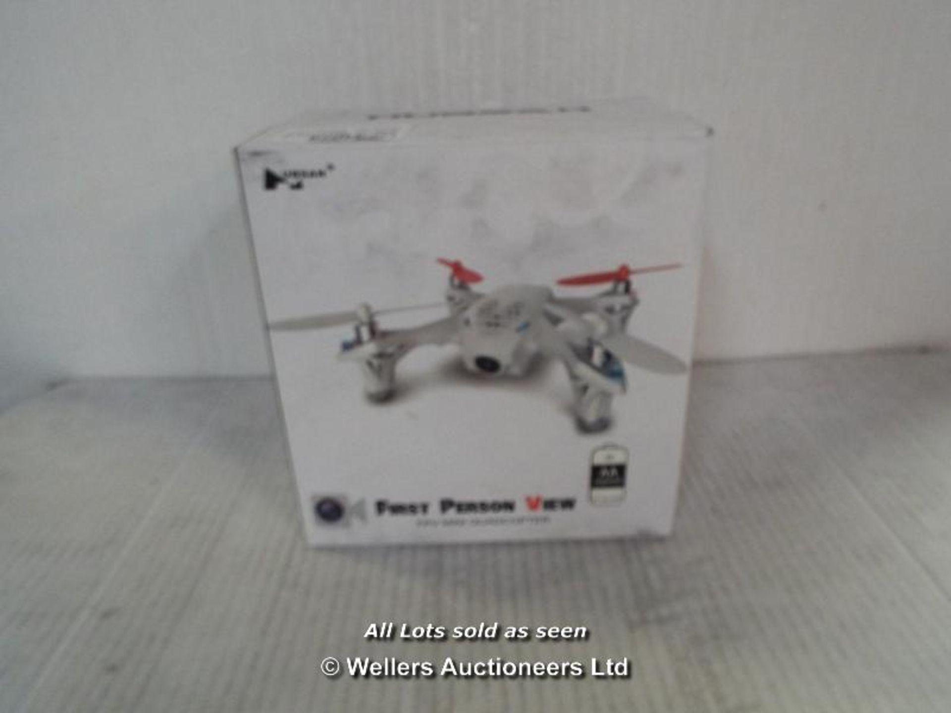 HUBSAN H107D FPV X4 RC QUADCOPTER WITH CAMERA N72DG / GRADE: RETURNS / BOXED (DC2) [AISLE 19] - Image 2 of 2