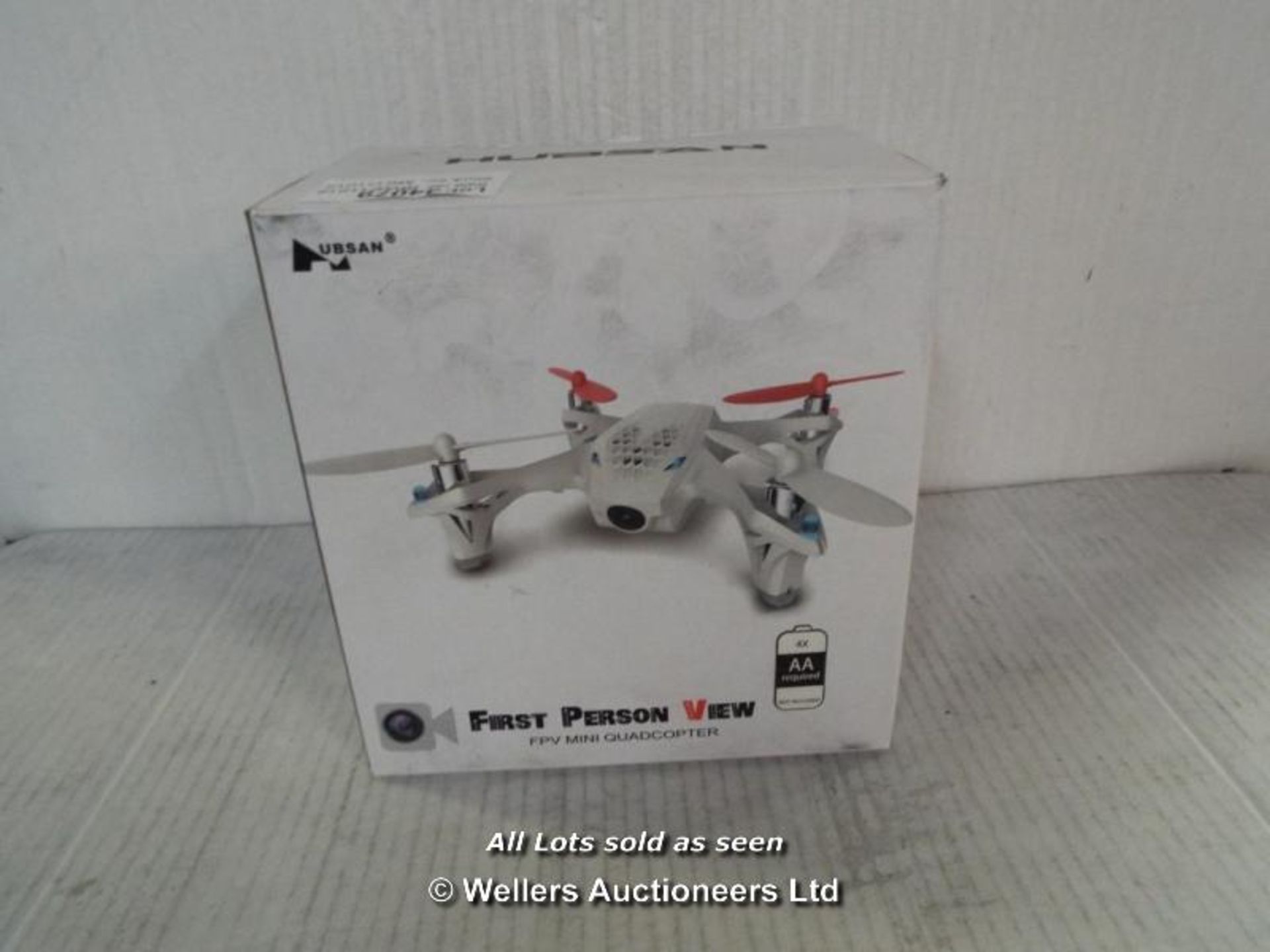 HUBSAN H107D FPV X4 RC QUADCOPTER WITH CAMERA N72DG / GRADE: RETURNS / BOXED (DC2) [AISLE 19] - Image 2 of 2
