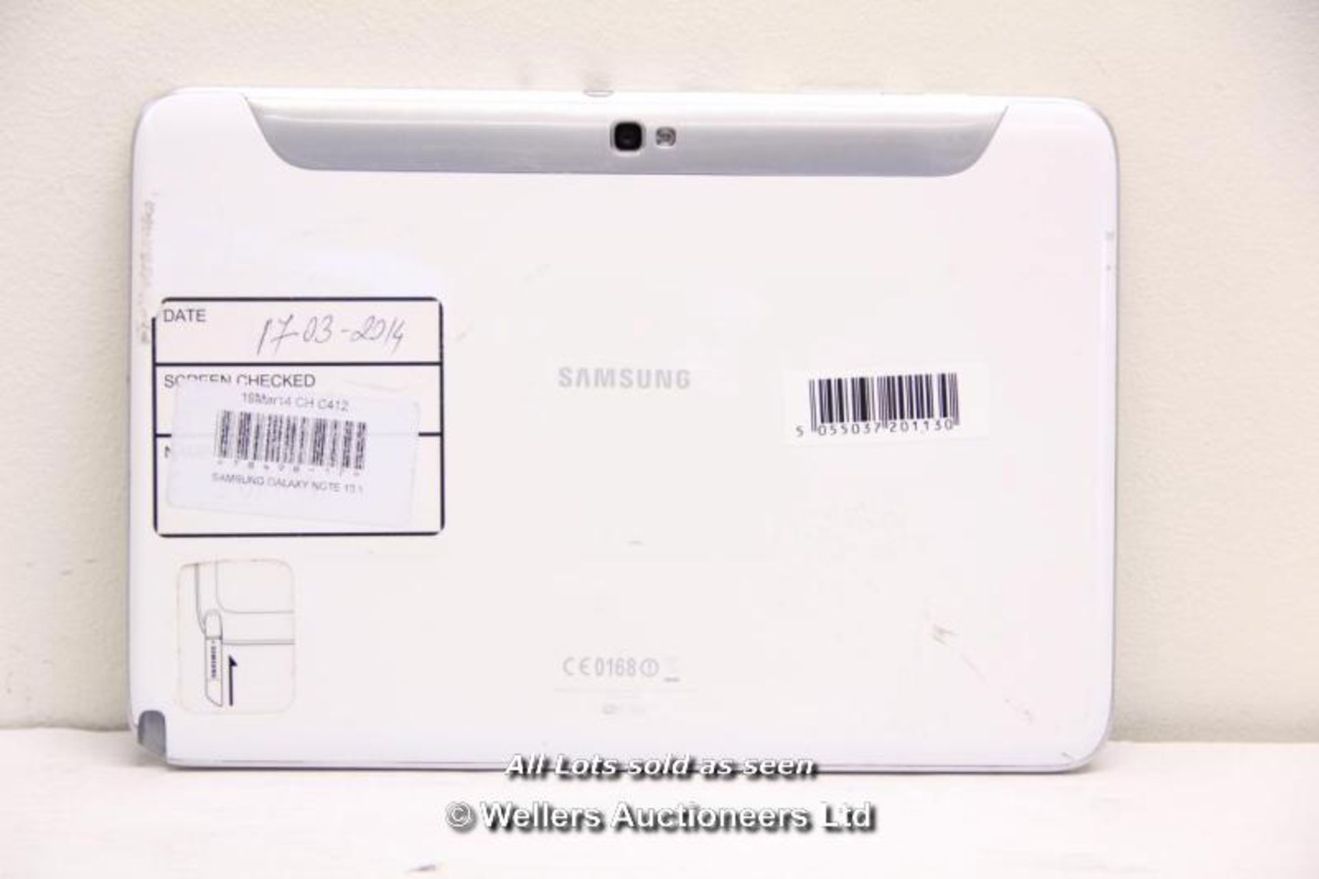 2 X SAMSUNG TABLETS INCLUDING 1 X GALAXY TAB 3 7" 8GB BLACK (POWERS ON / DAMAGED SCREEN / - Image 4 of 4