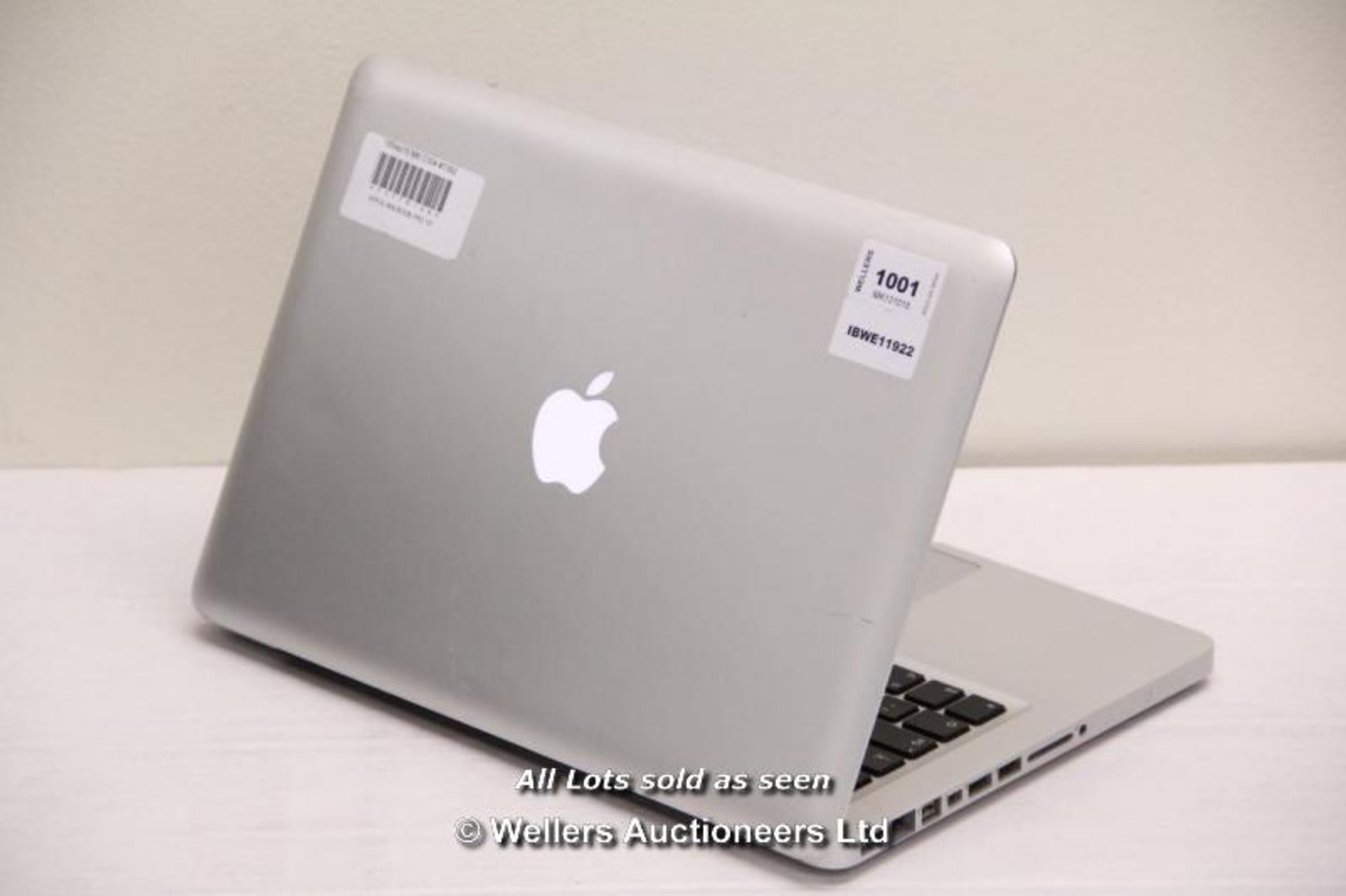APPLE MACBOOK PRO 13" (MID 2012) MODEL A1278 / NO OPERATING SYSTEM / NO HARD DRIVE / INTEL CORE I5 - Image 3 of 5
