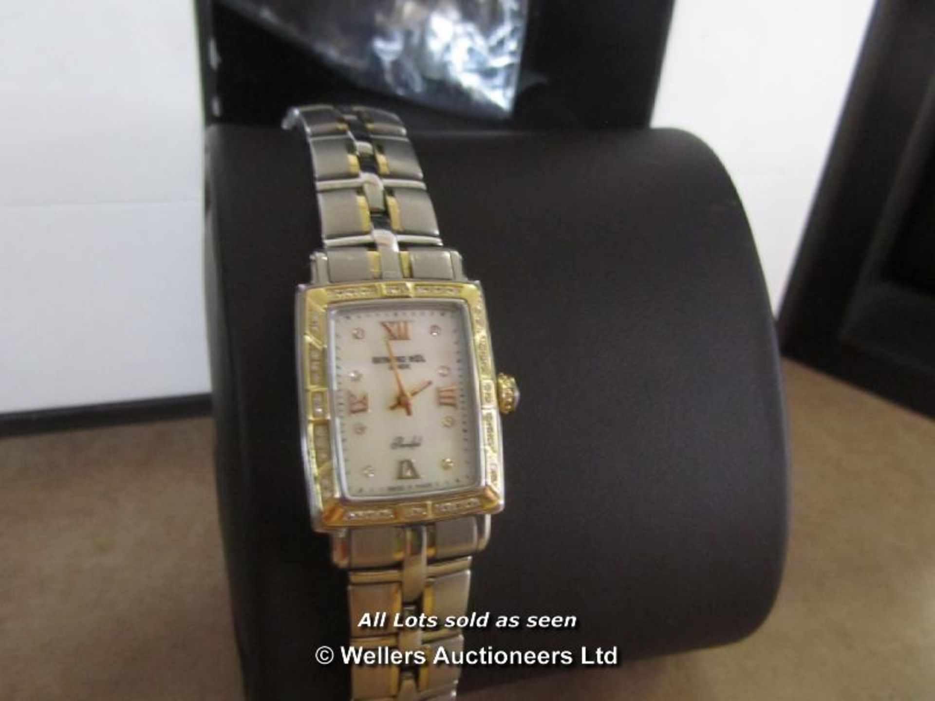 RAYMOND WEIL 9740-STS-00995 LADIES SQUARE DIAL BRACELET WATCH.  / GRADE: RETURNS / BOXED (DC2) [ - Image 5 of 10