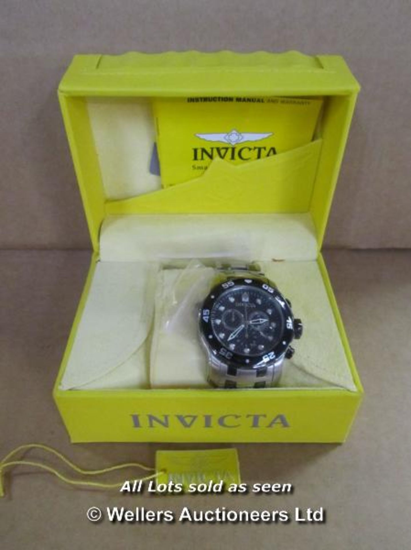 INVICTA GENT WATCH.  / GRADE: RETURNS / BOXED (DC2) [AISLE '1'] - Image 2 of 4