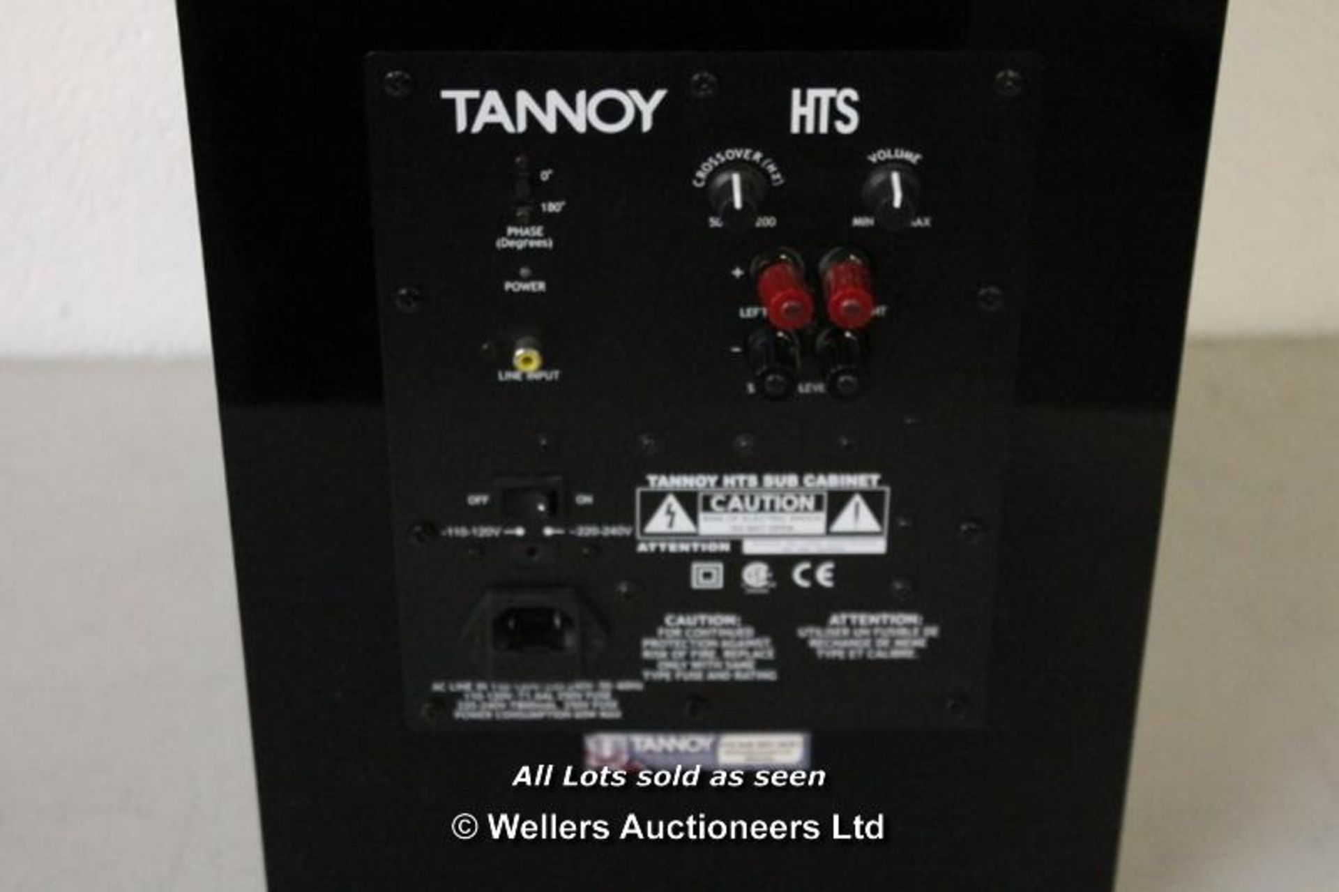 TANNOY HTS101 5.1 SPEAKER PACK - Image 7 of 8