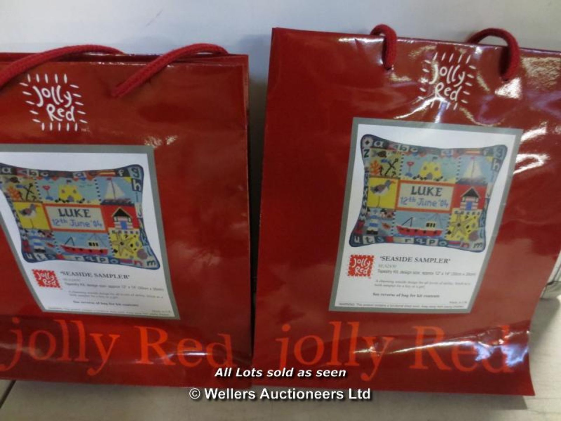 2X JOLLY RED TAPESTRY KITS / GRADE: BRAND NEW / UNBOXED (DC1) {AISLE '2'} [1425][WE-C][40.012]