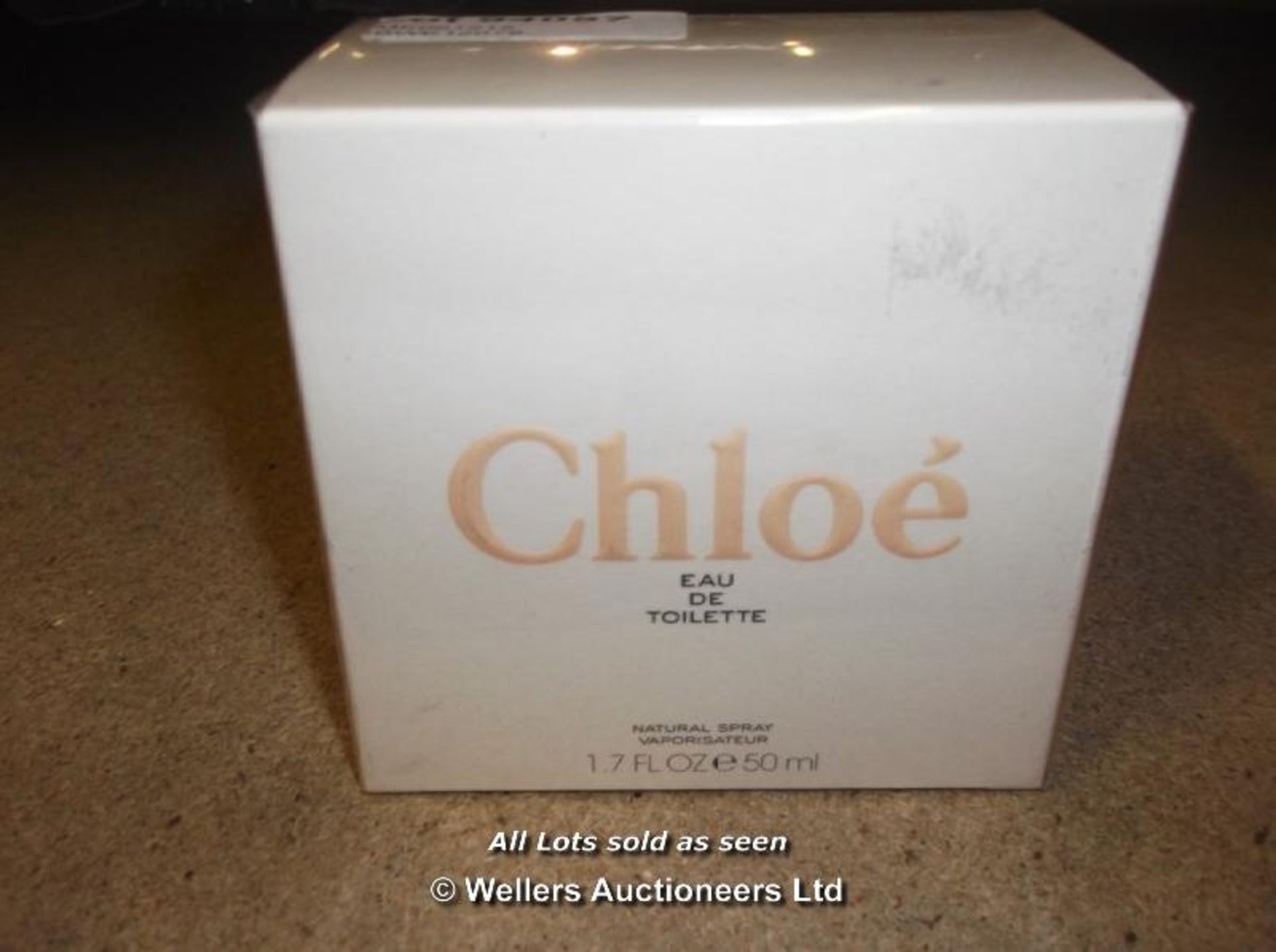 CHLOE EAU DE TOILETTE 50ML / GRADE: BRAND NEW (DC1) [AISLE 3]