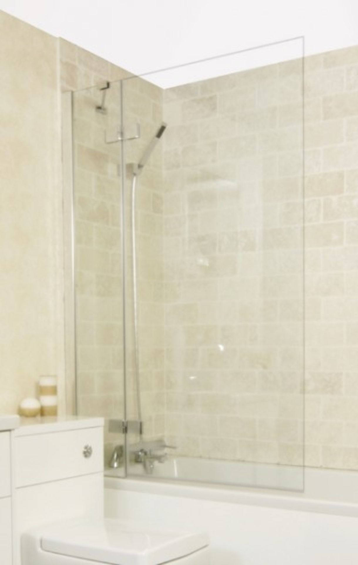 1 x Dovcor Tolima 1700 x 750 Single Acrylic End Bath - Includes Screen - D.001.003.SE - Corensis - Image 2 of 2