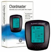 1 x Planet Waves Chordmaster Handheld Digital Guitar Chord Dictionary - Backlit LCD Touch Screen -